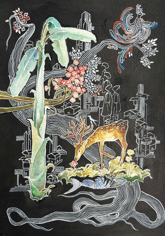 Human Jungle (Deer)